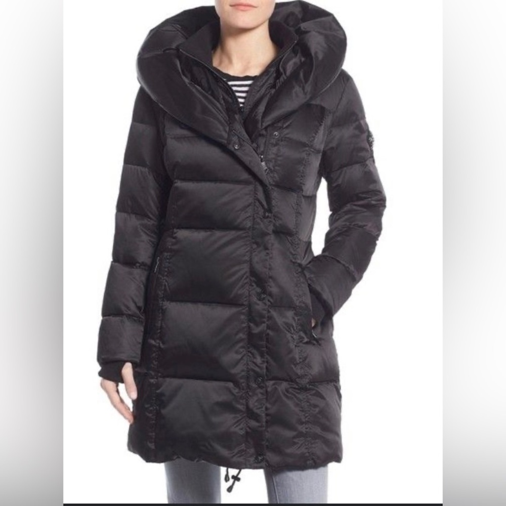 Nanette Lapore Puffer Coat with Exaggerated Hood